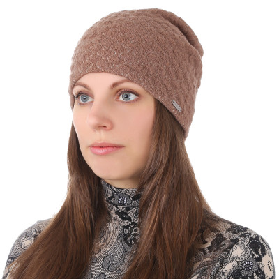 F2015-7-35 Шапка жен. 70%шерсть30%полиамид б/р