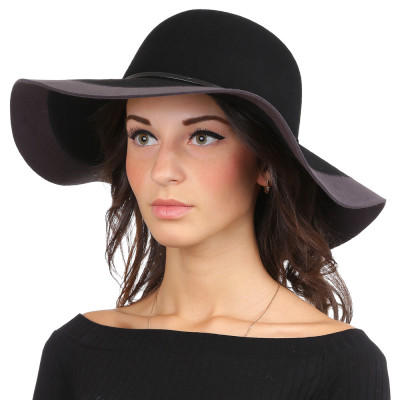 Шляпа FABRETTI HW173-black/gray