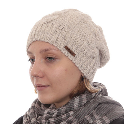 F2015-19-61 Шапка жен. 40%шерсть35%полиакрил25%альпака б/р