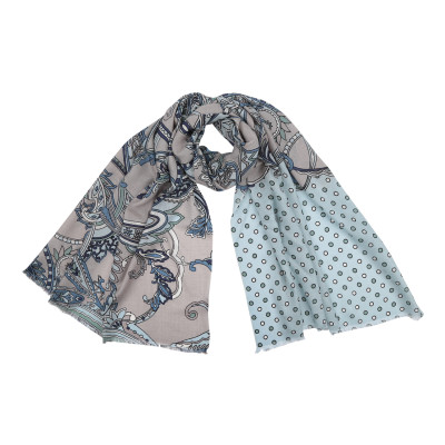 3500-6 Шарф жен. 100%шерсть 70х182