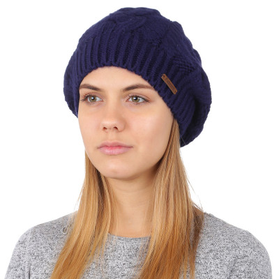 F2015-19-98 Шапка жен. 40%шерсть35%полиакрил25%альпака б/р