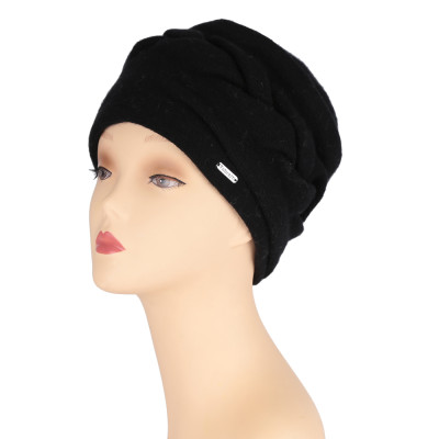 F2015-12-18 Шапка жен. 80%шерсть20%полиамид б/р