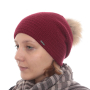 F2015-17-25 Шапка жен. 40%шерсть35%полиакрил25%альпака б/р