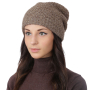 F2018-28-35 Шапка жен. 20%альпака 20%мохер 10%шерсть 40%акрил 10%полиэстер б/р FABRETTI
