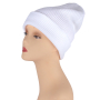 S2015-3-white Шапка жен. 50%шерсть50%акрил б/р