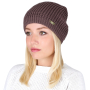 S2016-7-coffe Шапка жен. 50%шерсть50%акрил б/р Fabretti