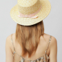 WG7-1 FABRETTI Шляпа жен. натуральная соломка
