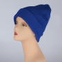 S2015-3-blue Шапка жен. 50%шерсть50%акрил б/р