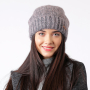 WH0019-3 Шапка жен. 30% мохер, 50% акрил, 20% полиамид разм.57 FABRETTI