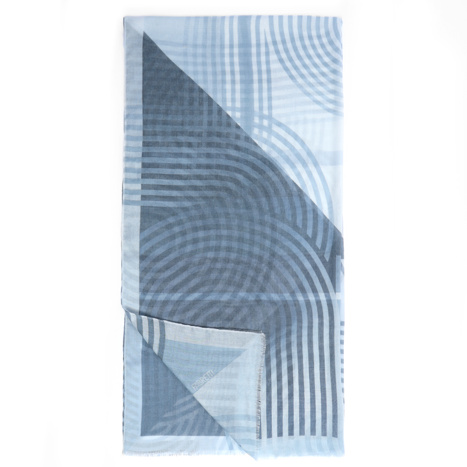 VF23-3 Шарф жен. 60% вискоза, 40% полиэстер 90x180 FABRETTI