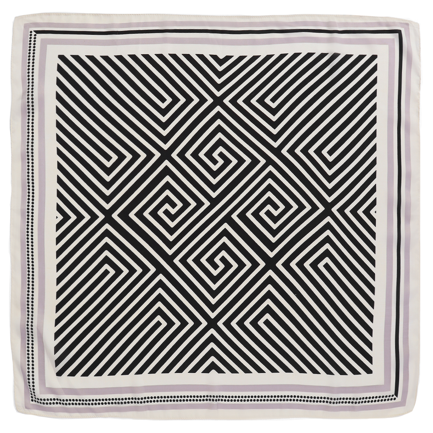 VFV27-30 Платок жен. 100% полиэстер 70x70 FABRETTI