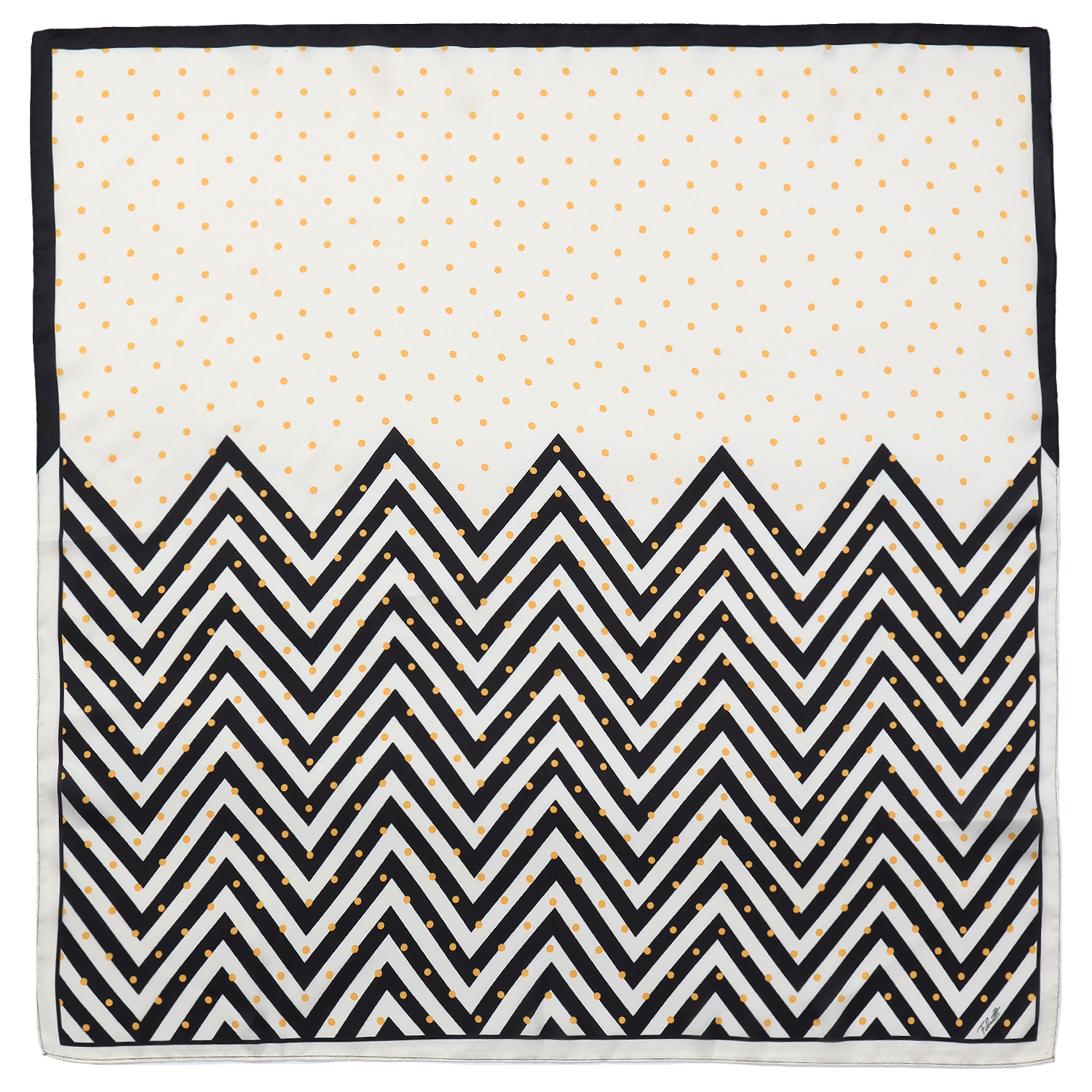 VFV29-30 Платок жен. 100% полиэстер 70x70 FABRETTI