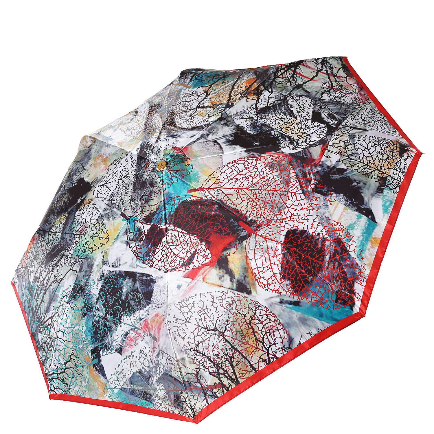 L-20152-4 Зонт жен. Fabretti, облегченный суперавтомат, 3 сложения,cатин