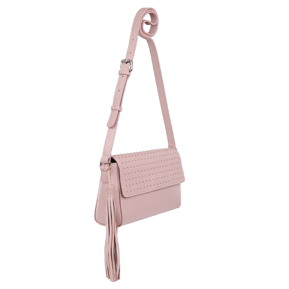 15329-W1-322 pink FABRETTI Сумка жен. нат. кожа