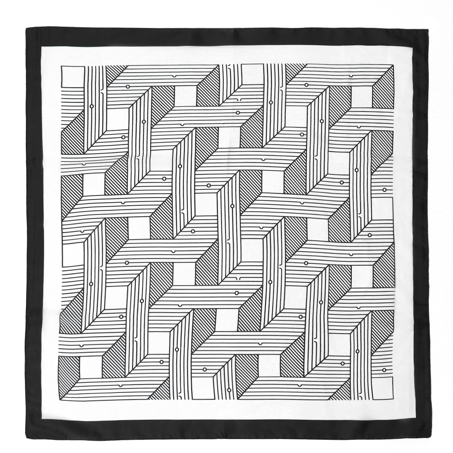 VFV26-30 Платок жен. 100% полиэстер 70x70 FABRETTI