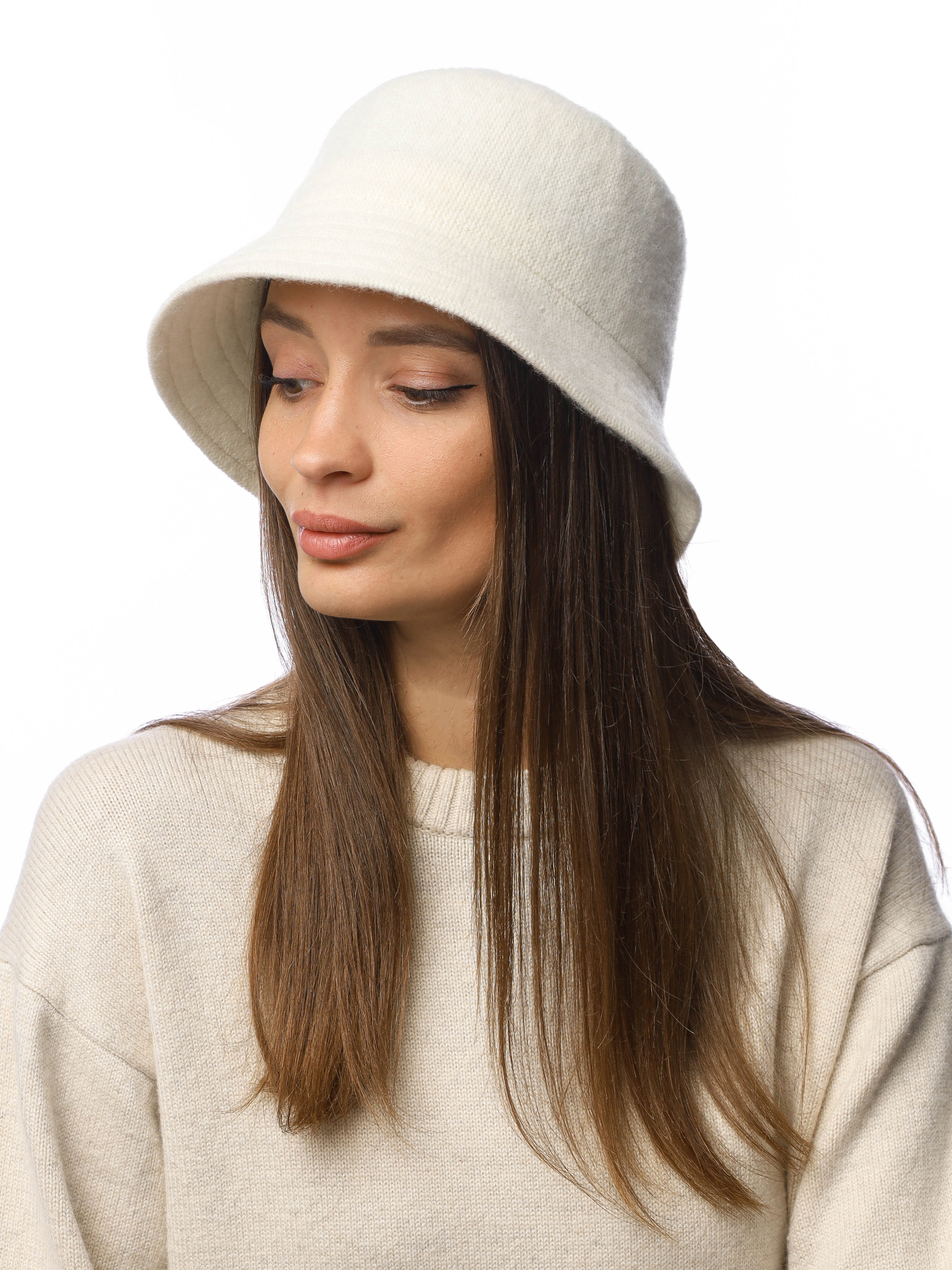 DX14-1 Fabretti Шляпа женская 60% шерсть 15% нейлон 25% полиэстер