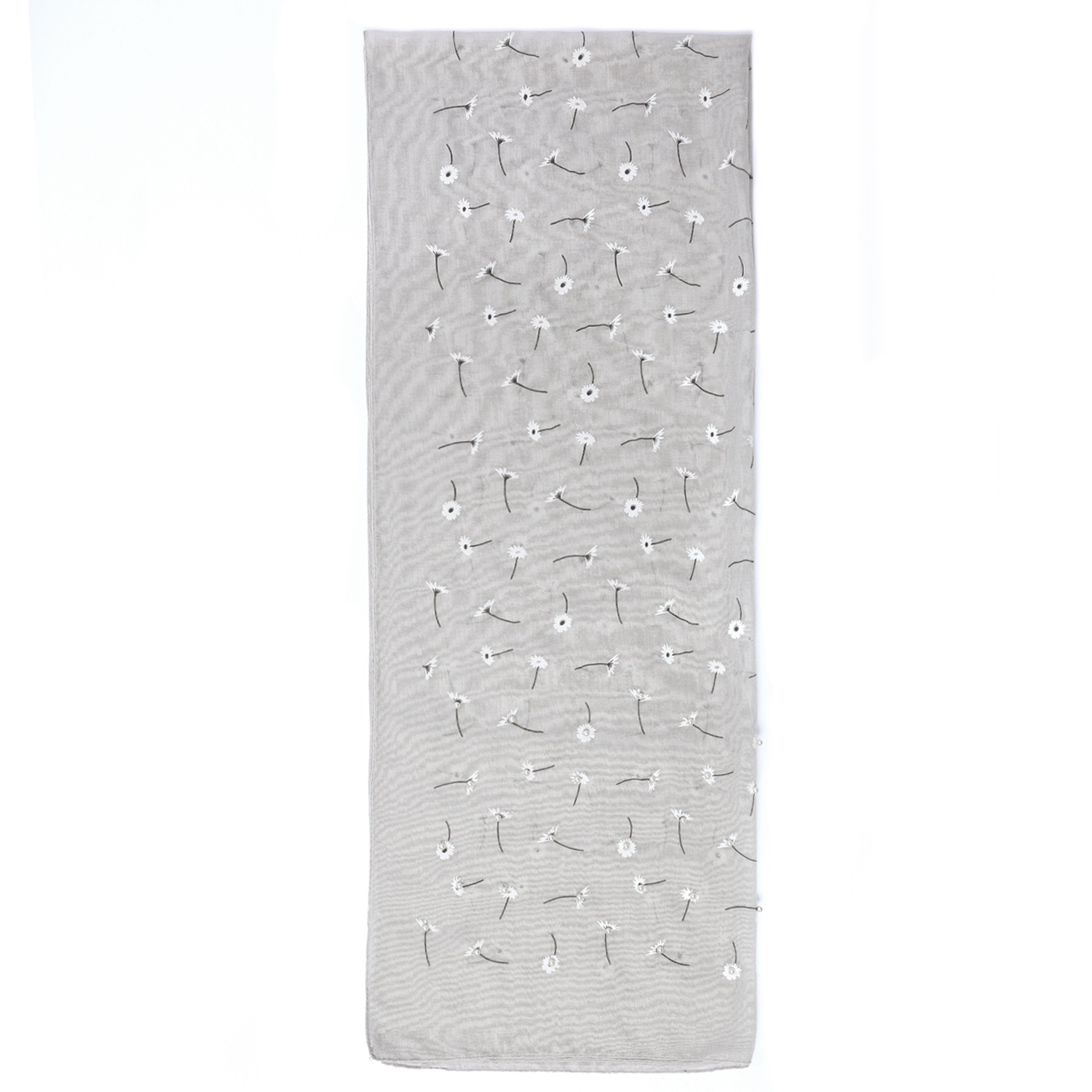 VF42-3 Шарф жен. 55% бамбук, 45% полиэстер 70x180 FABRETTI