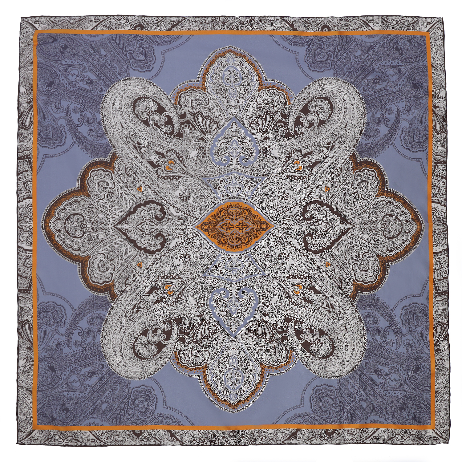 VFV3-9 Платок жен. 100% шелк 90x90 FABRETTI