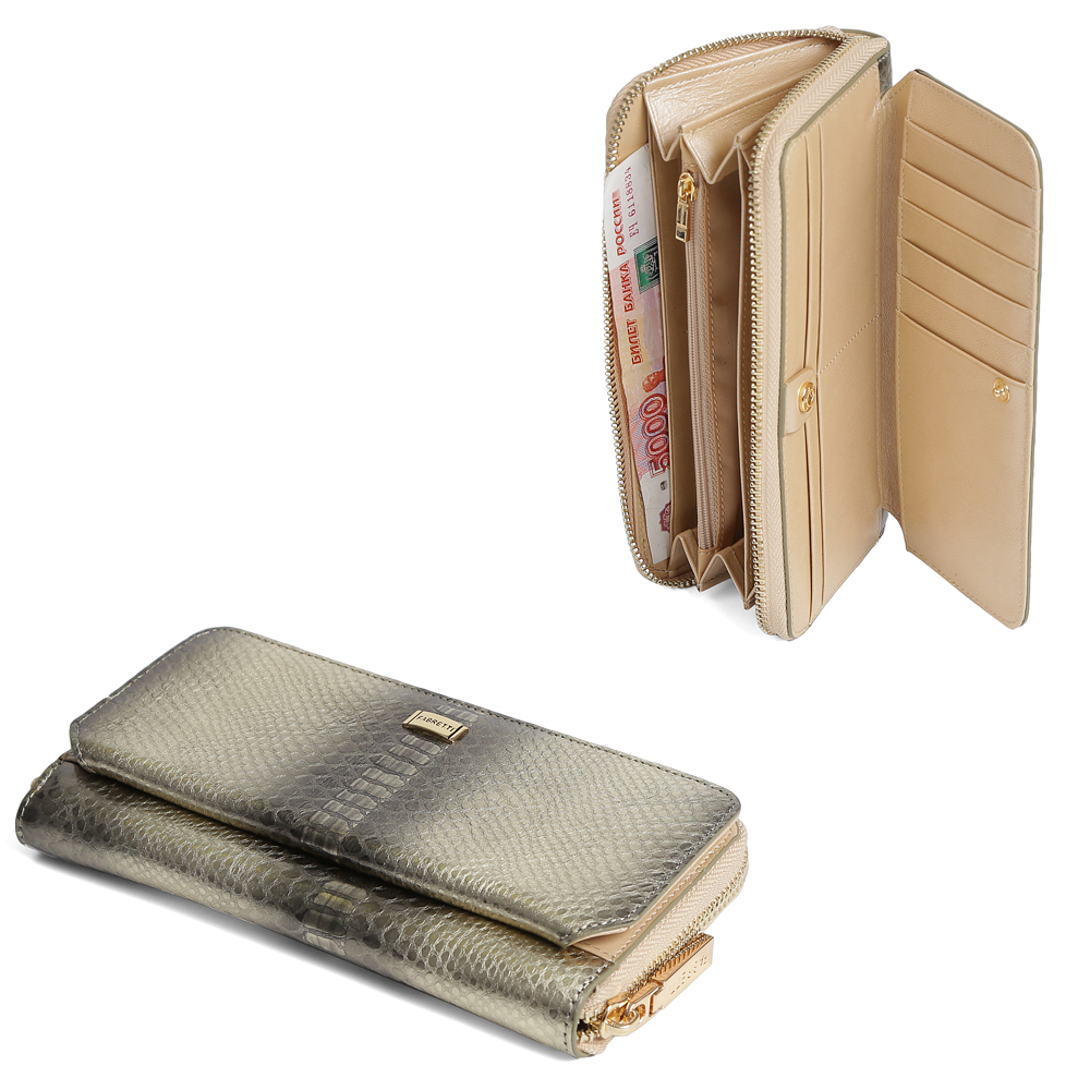 7300110202T-102 FABRETTI Кошелек жен. нат. кожа