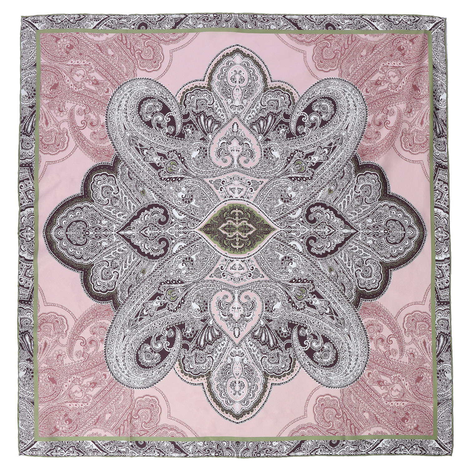 VFV3-5 Платок жен. 100% шелк 90x90 FABRETTI