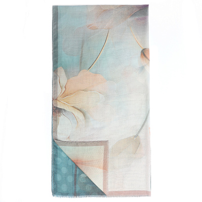 VF44-11 Шарф жен. 60% вискоза, 40% полиэстер 90x180 FABRETTI