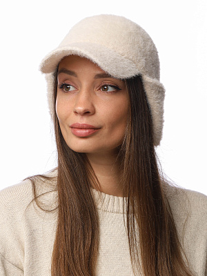 DX17-1 Fabretti Ушанка женская 50% нейлон, 50% полиэстер 