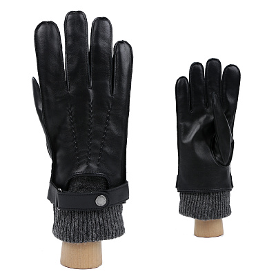 GLG4L-1  FABRETTI Перчатки муж. нат. кожа