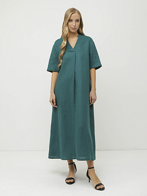 NK39-152 FABRETTI Платье женское 100% лён