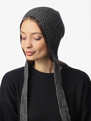 DW118-45 Fabretti Шапка женская 40% шерсть енота, 15% шерсть, 25% вискоза, 20% нейлон