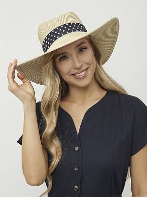 WG97-13.8 FABRETTI Шляпа жен. 90% целлюлоза/10%полиэстер