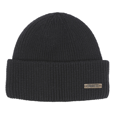 DWG77-2f Fabretti Шапка мужская 35% шерсть, 20% вискоза, 45% акрил