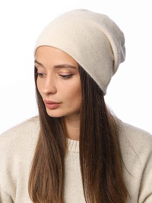 DFR81-1 FABRETTI Шапка женская 40% шерсть енота, 20% шерсть, 25% вискоза, 15% нейлон