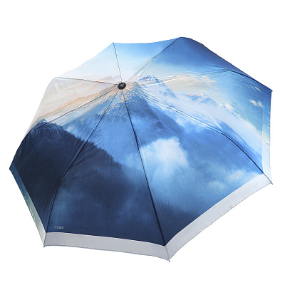 UFS0144-8 Зонт жен. Fabretti, автомат, 3 сложения, сатин