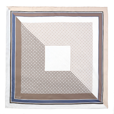 VFV2-13 Платок жен. 100% шелк 90x90 FABRETTI