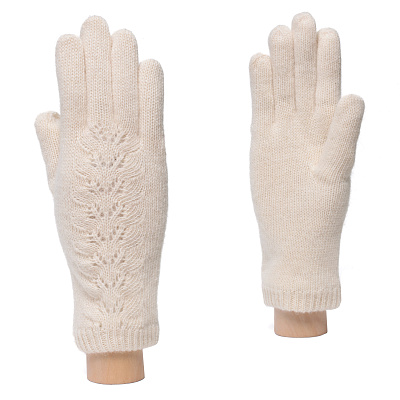 JFF27-1 FABRETTI Перчатки жен. 70% шерсть/20% ангора/10% нейлон