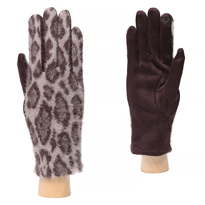 JRF26-12 FABRETTI Перчатки жен. 100% полиэстер; на ладони: 90% полиэстер/10% эластан 