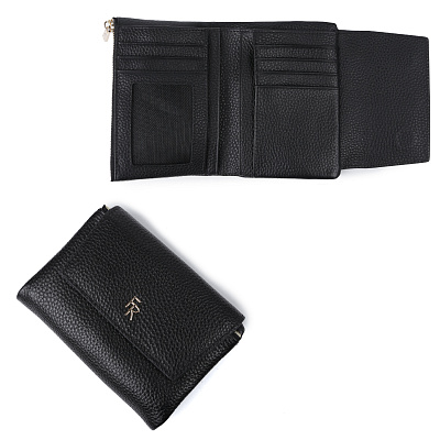 Q03D2-2 FABRETTI Кошелек  жен. нат. кожа