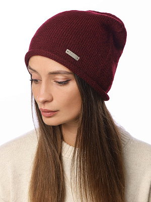 DSR103-35 Fabretti Шапка женская 50% шерсть, 15% вискоза, 35% полиэстер