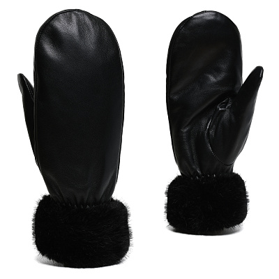 GLF36-2  FABRETTI Рукавицы жен. нат. кожа