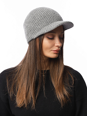 DFR91-3 FABRETTI Кепка женская 50% ангора, 15% шерсть, 15% вискоза, 15% полиэстер, 5% метанить