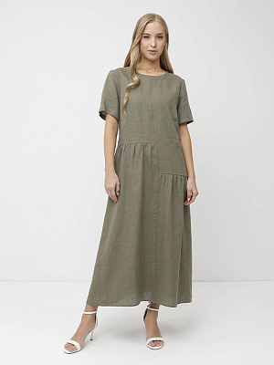 NK103-11 FABRETTI Платье женское 100% лён