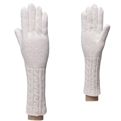 JFF31-1 FABRETTI Перчатки жен. 70% шерсть/20% ангора/10% нейлон