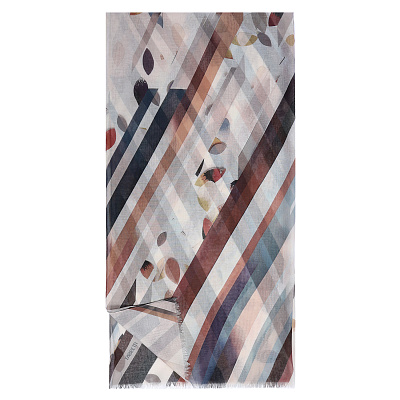 VF21-12 Шарф жен. 55% бамбук, 45% полиэстер 90x180 FABRETTI