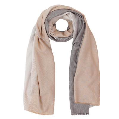 VFLG2-13 Шарф жен. 30% вискоза, 70% полиэстер 75x190 FABRETTI