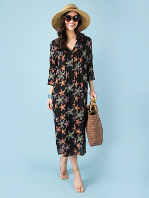 FRT2021002-2 FABRETTI Платье пляжное 100% вискоза