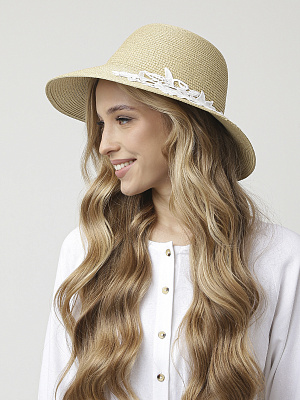 WY27-13 FABRETTI Шляпа жен. 100% целлюлоза 