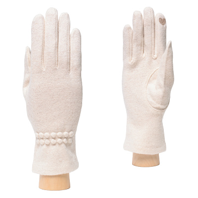 JMF69-1 FABRETTI Перчатки жен. 90% шерсть, 10% эластан 