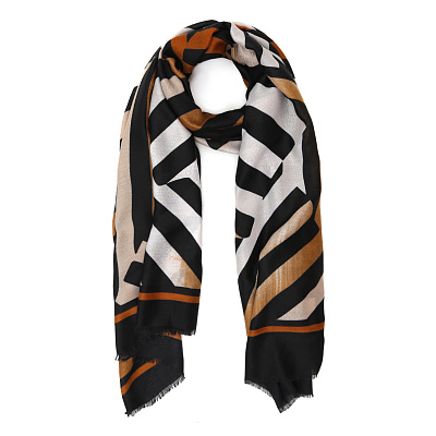 VFI13-12 Шарф жен. 100% полиэстер 90x180 FABRETTI