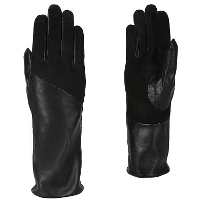 12.75-1 black FABRETTI Перчатки жен. нат. кожа