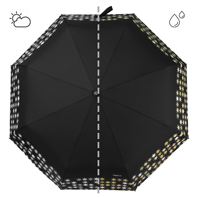 UFW0017-7 Зонт жен. Fabretti, автомат, 3 сложения, эпонж